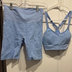 Closet clear out- New Balance bike shorts with top